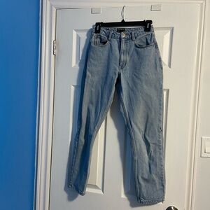 Frank & Oak Women’s Stevie Curved Tapered Fit 100% Organic Cotton Jeans Size 25